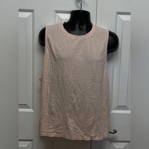 Fabletics Light Blush Sleeveless Tank Top Women’s Size XL Soft  Activewear Shirt